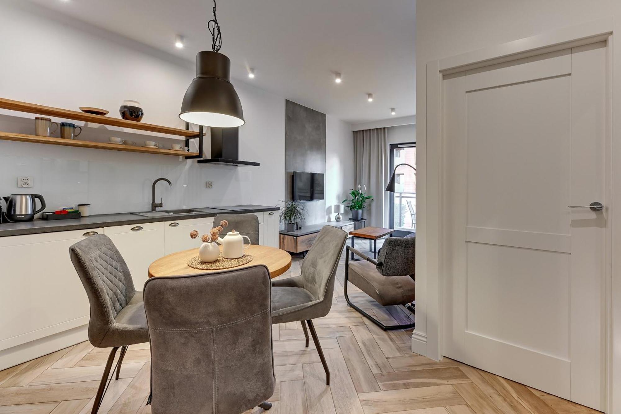 Aura III Apartments & Free Parking By Downtown Apartments Gdańsk Szoba fotó
